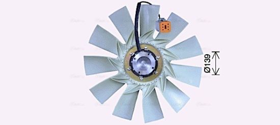 Obrázok Chladič, hnacia batéria AVA QUALITY COOLING  VN2312