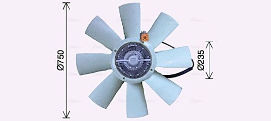Obrázok Kompresor klimatizácie AVA QUALITY COOLING  RTK640