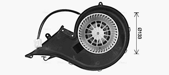 Obrázok Vnútorný ventilátor AVA QUALITY COOLING  VL8164