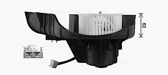 Obrázok Vnútorný ventilátor AVA QUALITY COOLING  VL8164