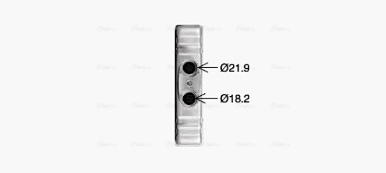 Obrázok Výmenník tepla vnútorného kúrenia AVA QUALITY COOLING  VN6434