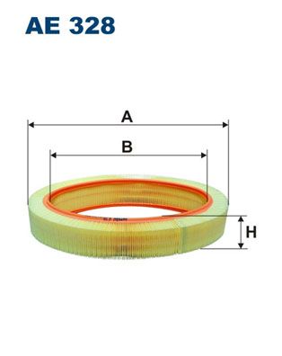 Obrázok Vzduchový filter FILTRON  AE328