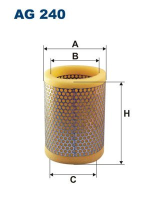 Obrázok Vzduchový filter FILTRON  AG240