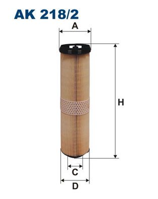 Obrázok Vzduchový filter FILTRON  AK2182