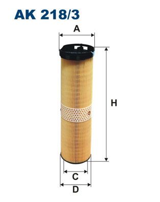 Obrázok Vzduchový filter FILTRON  AK2183