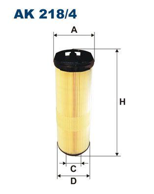 Obrázok Vzduchový filter FILTRON  AK2184