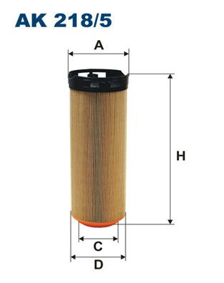 Obrázok Vzduchový filter FILTRON  AK2185
