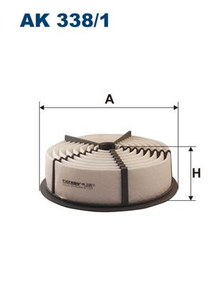 Obrázok Vzduchový filter FILTRON  AK3381