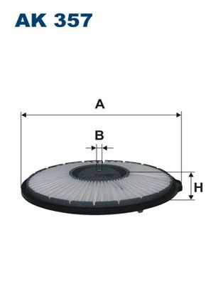 Obrázok Vzduchový filter FILTRON  AK357