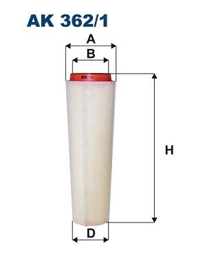Obrázok Vzduchový filter FILTRON  AK3621