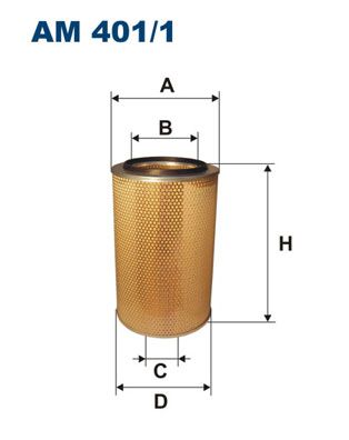 Obrázok Vzduchový filter FILTRON  AM4011