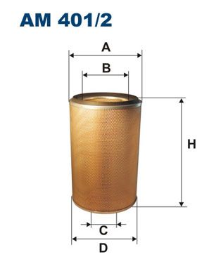 Obrázok Vzduchový filter FILTRON  AM4012