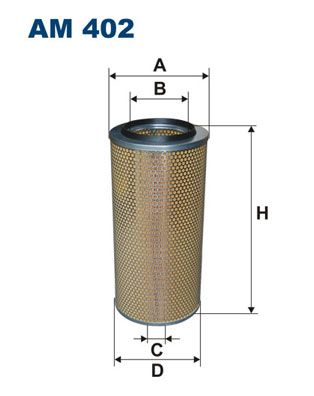 Obrázok Vzduchový filter FILTRON  AM402