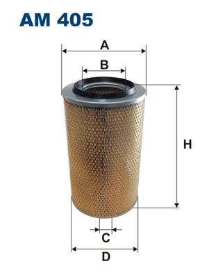 Obrázok Vzduchový filter FILTRON  AM405
