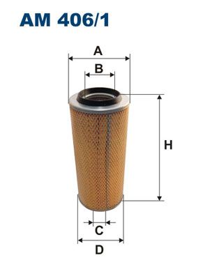 Obrázok Vzduchový filter FILTRON  AM4061