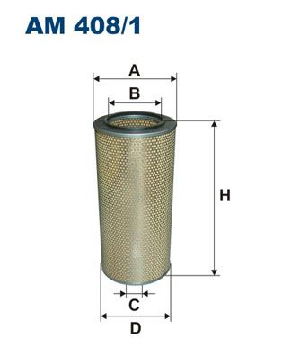 Obrázok Vzduchový filter FILTRON  AM4081