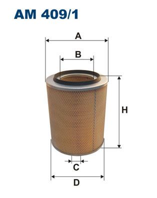 Obrázok Vzduchový filter FILTRON  AM4091
