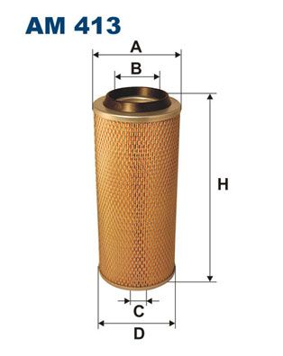 Obrázok Vzduchový filter FILTRON  AM413