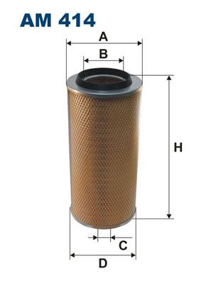 Obrázok Vzduchový filter FILTRON  AM414