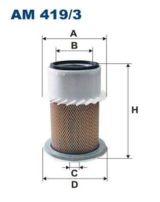Obrázok Vzduchový filter FILTRON  AM4193