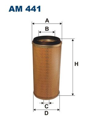 Obrázok Vzduchový filter FILTRON  AM441