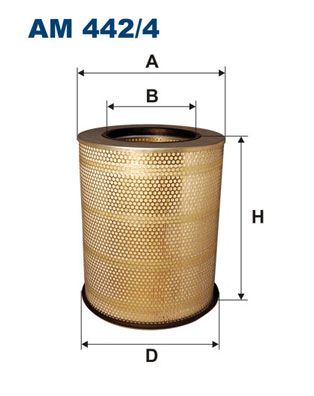 Obrázok Vzduchový filter FILTRON  AM4424