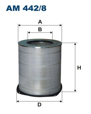Obrázok Vzduchový filter FILTRON  AM4428