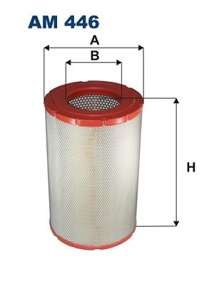 Obrázok Vzduchový filter FILTRON  AM446