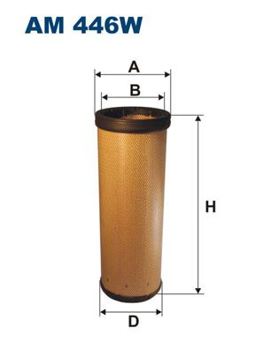 Obrázok Filter sekundárneho vzduchu FILTRON  AM446W