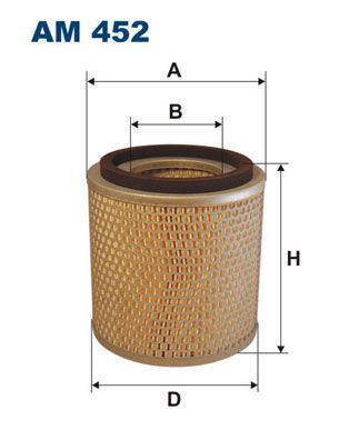 Obrázok Vzduchový filter FILTRON  AM452