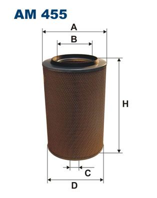 Obrázok Vzduchový filter FILTRON  AM455