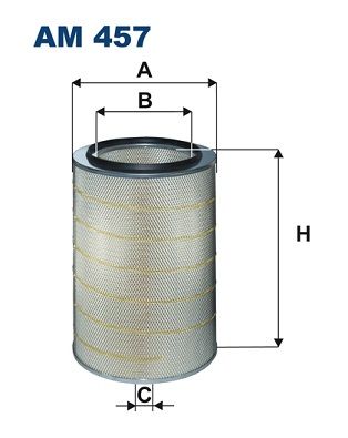Obrázok Vzduchový filter FILTRON  AM457