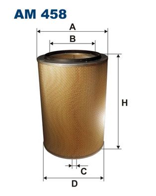 Obrázok Vzduchový filter FILTRON  AM458