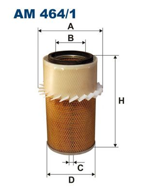 Obrázok Vzduchový filter FILTRON  AM4641