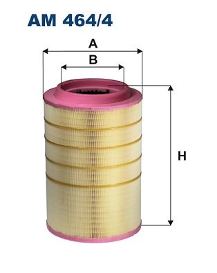 Obrázok Vzduchový filter FILTRON  AM4644
