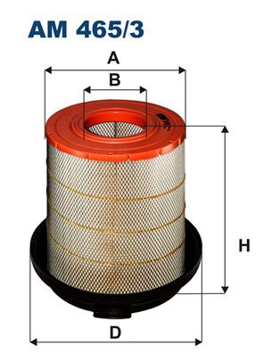 Obrázok Vzduchový filter FILTRON  AM4653