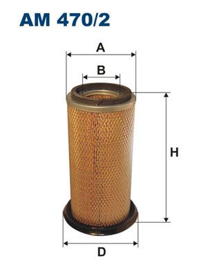 Obrázok Vzduchový filter FILTRON  AM4702