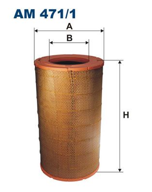 Obrázok Vzduchový filter FILTRON  AM4711