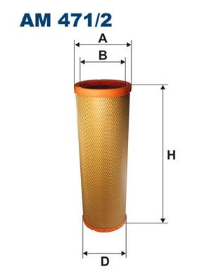 Obrázok Filter sekundárneho vzduchu FILTRON  AM4712