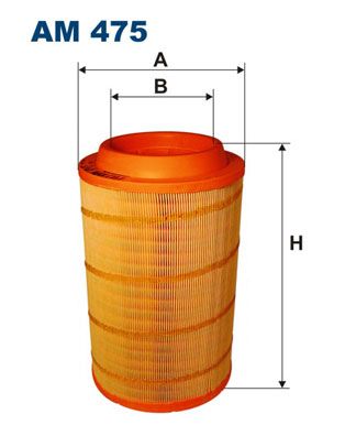 Obrázok Vzduchový filter FILTRON  AM475