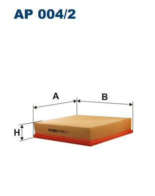 Obrázok Vzduchový filter FILTRON  AP0042