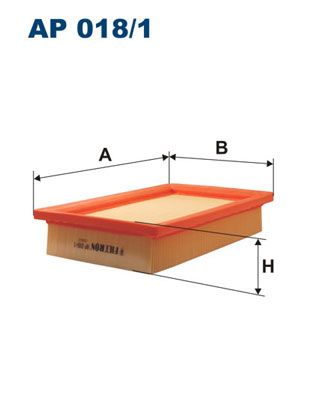 Obrázok Vzduchový filter FILTRON  AP0181