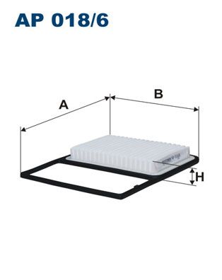Obrázok Vzduchový filter FILTRON  AP0186