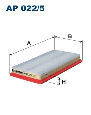 Obrázok Vzduchový filter FILTRON  AP0225