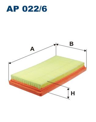 Obrázok Vzduchový filter FILTRON  AP0226