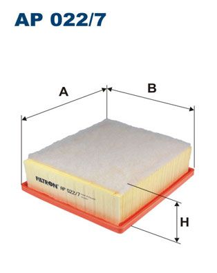 Obrázok Vzduchový filter FILTRON  AP0227