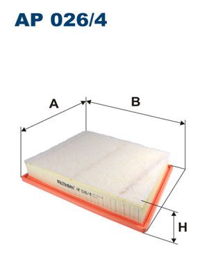 Obrázok Vzduchový filter FILTRON  AP0264