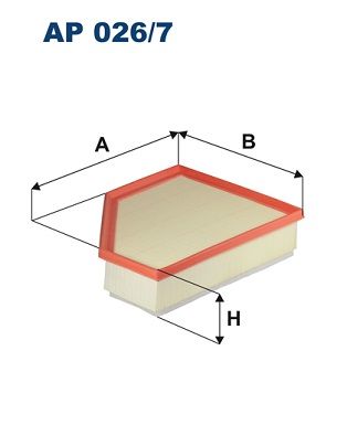 Obrázok Vzduchový filter FILTRON  AP0267