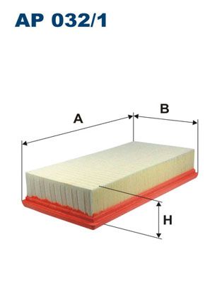 Obrázok Vzduchový filter FILTRON  AP0321