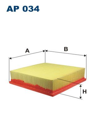 Obrázok Vzduchový filter FILTRON  AP034
